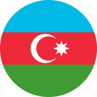 Azerbaijani Manat flag