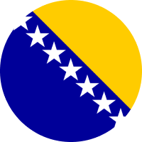 Bosnia and Herzegovina Convertible Mark flag