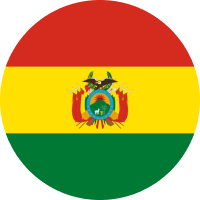 Bolivian Boliviano flag