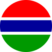 Gambian Dalasi flag