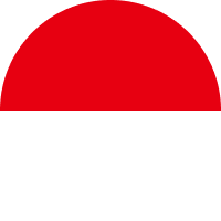 Indonesian Rupiah flag
