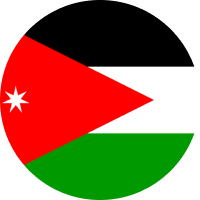 Jordanian Dinar flag