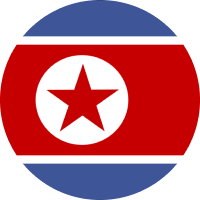 North Korean Won flag
