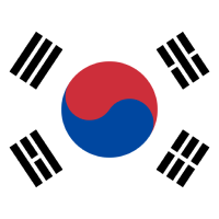 South Korean Won flag