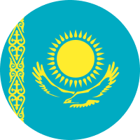 Kazakhstani Tenge flag