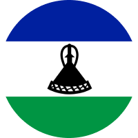 Lesotho Loti flag