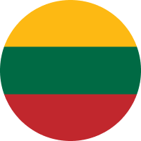 Lithuanian Litas flag