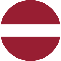 Latvian Lats flag