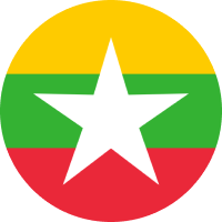 Myanmar Kyat flag