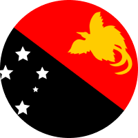 Papua New Guinean Kina flag